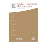 Libri Studia Et Documenta Historiae Et Iuris (2025). Vol. 91