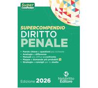 Libri Supercompendio Di Diritto Penale 2026