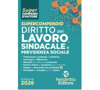 Libri Supercompendio Diritto Del Lavoro, Sindacale E Previdenza Sociale