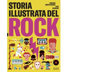 Libri Susana Monteagudo - Storia illustrata del rock - 2019