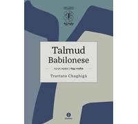 Libri Talmud Babilonese. Trattato Chaghiga. Testo Ebraico A Fronte