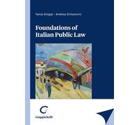 Libri Tania Groppi - Foundations of Italian public law - 2023