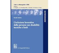 Libri Tardivo Davide - L' Inclusione Lavorativa Della Persona Con Disabilita: Te