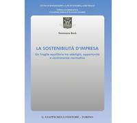 Libri Tommaso Beck - La Sostenibilita D'impresa