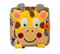 Libri tranquilli per Bambini Tema Stampa Cartoni Animati Libro in Feltro Puzzle conoscitivo Libro Occupato Libri educativi per l ' apprendimento precoce dei Bambini