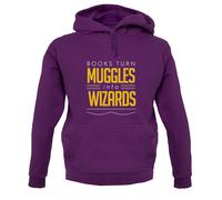 Libri Trasformano I Muggles In Maghi - Felpa Unisex Wizard Harry Film