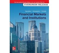 LIbri UK/US Anthony Saunders - Financial Markets And Institutions: 2024 Release