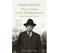 LIbri UK/US Berlin, Isaiah - Three Critics Of The Enlightenment