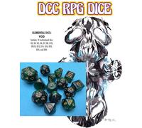 LIbri UK/US Dcc Rpg Dice - Elemental Dice Void