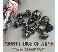 LIbri UK/US Michael Curtis - Dcc Dice - Mighty Dice Of Arms