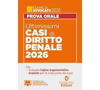 Libri Ultimissimi Casi Di Diritto Penale 2026 Per La Prova Orale Dell'esame Di A