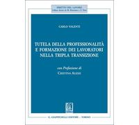 Libri Valenti Carlo - Tutela Della Professionalita E Formazione Dei Lavoratori N