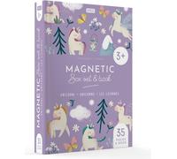 Unicorni-Unicorns-Les licornes. Magnetic box e book. Ediz. a colori. Con 35 magneti: Magnetic Box Set