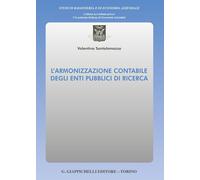 Libri Valentina Santolamazza - L'armonizzazione Contabile Degli Enti Pubblici Di