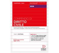 Libri Valerio De Gioia - Compendio Di Diritto Civile 2026. Con Aggiornamento Onl