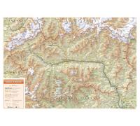 Libri Valle D'aosta 1:125.000 (Carta In Rilievo Con Cornice)