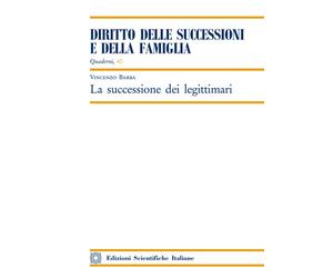 Libri Vincenzo Barba - La successione dei legittimari - 2020