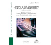 Libri Vivaldi Antonio - Concerto N. 9 In Re Maggiore Op.3 RV230. Per Chitarra So