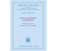 Libri Vladimir Jankélévitch - Dalla giustizia all'equità - 2022