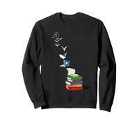 Libri Volanti - Libri sulla libertà - Amante dei Libri Felpa