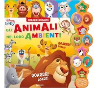 Libri Walt Disney - Gli Animali Nei Loro Ambienti. Premi E Ascolta. Ediz. A Colo