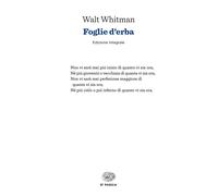 Libri Walt Whitman - Foglie d'erba - 2016