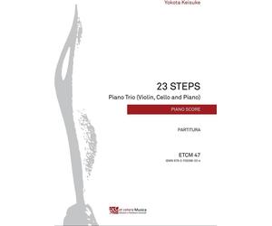 Libri Yokota Keisuke - 23 Steps. Piano Trio (Violin, Cello And Piano). Partitura