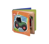 Libricino da bagno lavabile con squeaker - mezzi di trasporto, 10 × 10 cm
