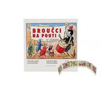 Libricino leporello Gli insetti alla fiera 15,5 × 15 cm