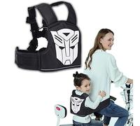 LIBRNTY Cintura di Sicurezza da Moto per Bambini, Riflettente e Pieghevole, Regolabile Confortevole Cintura di Protezione per Bambini, Regali per Ragazzi e Ragazze di età Compresa tra 2 e 13 Anni