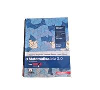 Libro "3 Matematica.Blu 2.0" terza edizione - NUOVO