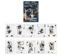 Libro adesivo di fiori, libro adesivo per adulti | 20 fogli di collage vintage | Artigianato per la rivista spazzatura, decorazione di abbellimenti, accessori per scrapbooking per il journaling, la cr