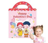 Libro adesivo tranquillo, libro adesivo per bambini, libri creativi di storia, materiali educativi per e ragazze a partire dai 3 anni, giocattolo educativo, attività educative in età prescolare