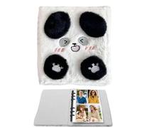 Libro 'album fotografico, Plush Card Collector Binder for Men Women, Organizzatore del ricordo con maniche di grande capacità, supporto per album per la moglie figlio figlia Famiglia Gift 8.27x7.0