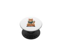 Libro Amante Gatto Lettura Sii gentile Biblioteca Libri Design PopSockets PopGrip Adesivo