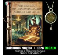 Libro Antico Magia Stregoneria Esoterismo Occultismo Patto con Diavolo per Soldi