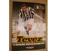 LIBRO BOOK FC JUVENTUS CAMPIONE D'ITALIA 2013/2014 CARLITOS TEVEZ APACHE