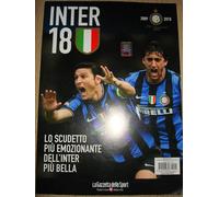 LIBRO BOOK INTER 18 SCUDETTO N° 18 CAMPIONI D'ITALIA 2010 GAZZETTA DELLO SPORT