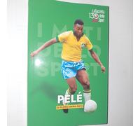 LIBRO BOOK TASCABILE I MITI DELLO SPORT N°14 PELE' 12,5X18 GAZZETTA
