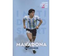 LIBRO BOOK TASCABILE I MITI DELLO SPORT N°3 DIEGO MARADONA 12,5X18,5 GAZZETTA
