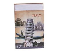 Libro Cassaforte con Combinazione, 22 x 15 x 4,5 cm Italia Torre Pendente Libri Cassetta Segreto armadietto di Sicurezza Scrigno Portavalori per Money Gioielli in Contanti