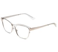 Libro Club Tardi Hesitation Unisex Cateye Semi-Montatura Lettura Argento 54mm