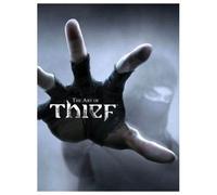 Libro con copertina rigida stilizzato progettato da Thief the Art of Thief 4, al