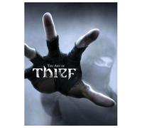 Libro con copertina rigida stilizzato progettato da Thief the Art of Thief 4, al
