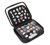 Libro Con Spille Smaltato - Organizzatore Per Raccolta Spille Da 6 Pagine, Custodia Per Spillee | Album Da Esposizione Per Eventi Sportivi, Orecchini, Graffette Portaspilli Da Viaggio Per Il Commercio