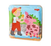 Libro da bagno Haba Giorno del bucato con maiale e mucca