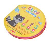 Libro da bagno impermeabile Giocattoli per l'apprendimento precoce del bambino Divertenti libri di stoffa per cartoni animati Gioco sensoriale educativo per neonati Materiale EVA (Numero)