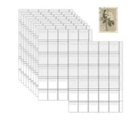 Libro da collezione di monete - Album portamonete - Libro di raccolta valuta portatile e trasparente, regalo di Capodanno per gli amanti dei francobolli