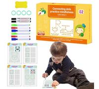 Libro da colorare - 8,46x5,91x1,97 in Disegno pratico per bambini | Libro da ricalco in faesite, quaderno di addestramento per il controllo della penna per bambini, quaderno di esercizi per tracciare