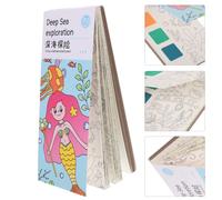 Libro Da Colorare Ad Acqua Album Con Acquerelli Di Pittura Per Bambini